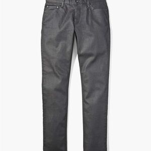 John Varvatos Charcoal Black Slim Jeans